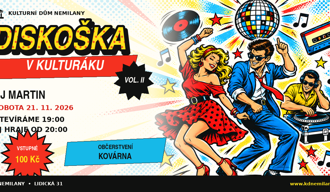 Diskoška v kulturáku vol.II